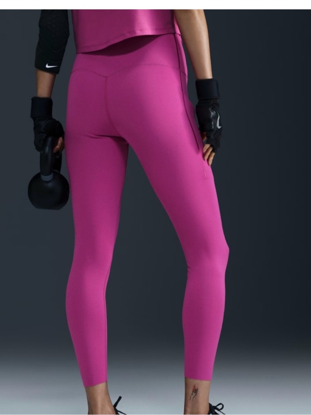 Nike hot pink bubblegum leggings